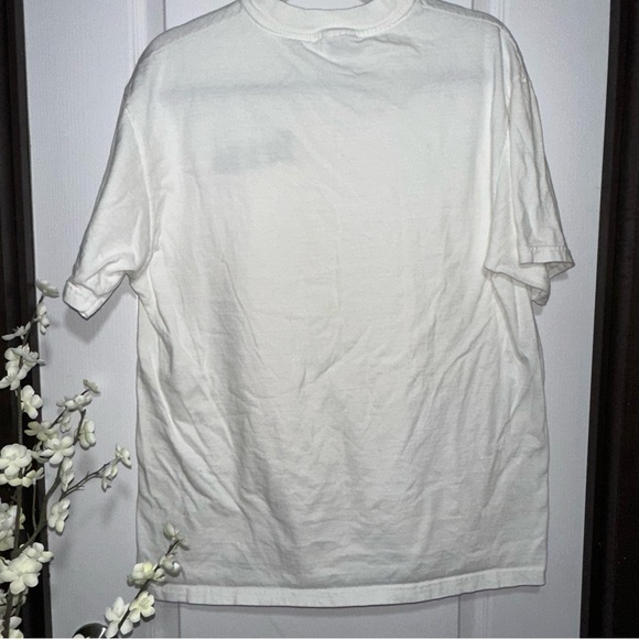 Vintage Hanes‎ beefy White 'Bride' Men's T-Shirt - Picture 6 of 6